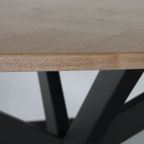 Lizzely Garden & Living Eettafel ovaal visgraat 210cm Obie bruin ovale tafel Lizzely Garden & Living Eettafel ovaal visgraat 210cm Obie bruin ovale tafel