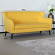 Lizzely Garden & Living Zitbank Fay 178cm bank velvet geel bankstel Lizzely Garden & Living Zitbank Fay 178cm bank velvet geel bankstel