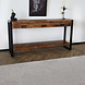 Lizzely Garden & Living Bijzettafel 150cm mangohout Vera bruin Lizzely Garden & Living Bijzettafel 150cm mangohout Vera bruin
