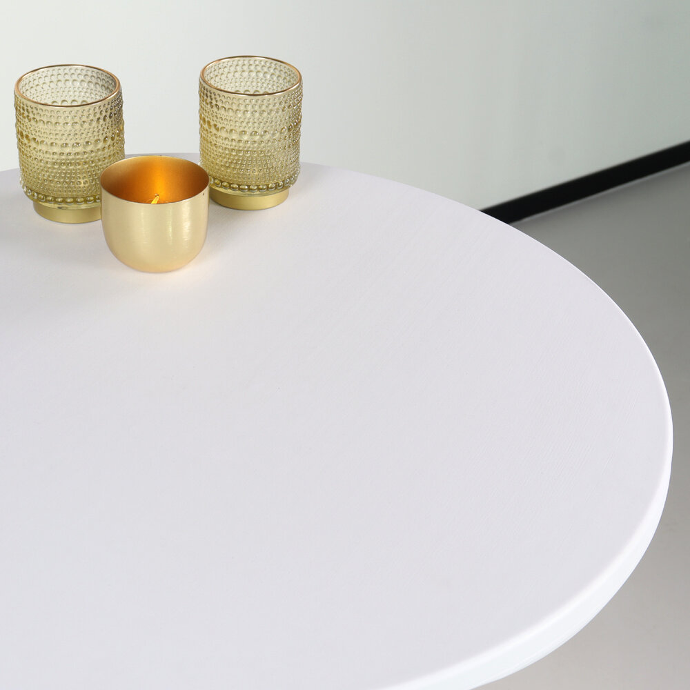 Tweedekans model: Statafel 60cm wit breed blad Tweedekans model: Statafel 60cm wit breed blad