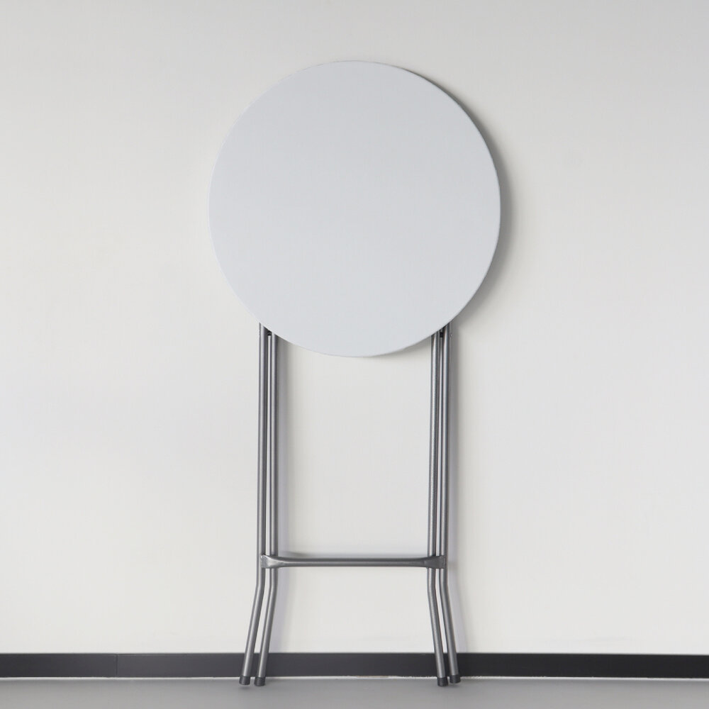 Tweedekans model: Statafel 60cm wit breed blad Tweedekans model: Statafel 60cm wit breed blad