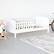 Lizzely Garden & Living Tweedekans model: Peuterbed wit hout 140x70cm Milene inclusief lattenbodem kinderbed