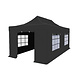 Lizzely Garden & Living Tweedekans model: Easy up 3x6m zwart luxe partytent opvouwbaar Lizzely Garden & Living Tweedekans model: Easy up 3x6m zwart luxe partytent opvouwbaar
