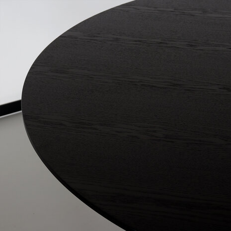 Lizzely Garden & Living Tweedekans model: Eettafel rond Ronsi zwart 150cm ronde tafel Lizzely Garden & Living Tweedekans model: Eettafel rond Ronsi zwart 150cm ronde tafel