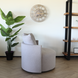 Lizzely Garden & Living Tweedekans model: Fauteuil loveseat teddy grijs draaibare fauteuil Lizzely Garden & Living Tweedekans model: Fauteuil loveseat teddy grijs draaibare fauteuil