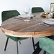 Lizzely Garden & Living Eettafel ovaal mangohout 180 Glen bruin ovale industriële tafel duurzaam mango eetkamertafel Lizzely Garden & Living Eettafel ovaal mangohout 180 Glen bruin ovale industriële tafel duurzaam mango eetkamertafel