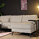 Lizzely Garden & Living Hoekbank design Lizza 270cm bank beige ribstof loungebank zowel links als rechts bankstel Lizzely Garden & Living Hoekbank design Lizza 270cm bank beige ribstof loungebank zowel links als rechts bankstel