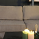 Lizzely Garden & Living Hoekbank design Lizza 270cm bank taupe ribstof loungebank zowel links als rechts bankstel Lizzely Garden & Living Hoekbank design Lizza 270cm bank taupe ribstof loungebank zowel links als rechts bankstel