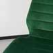 Tweedekans model: Eetkamerstoel Vinnies donkergroen velvet design stoel Tweedekans model: Eetkamerstoel Vinnies donkergroen velvet design stoel
