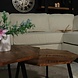 Lizzely Garden & Living Hoekbank design Puckerto 290cm bank beige ribstof hoek loungebank rechts bankstel Lizzely Garden & Living Hoekbank design Puckerto 290cm bank beige ribstof hoek loungebank rechts bankstel