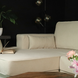 Lizzely Garden & Living Hoekbank design Darsiono 280cm bank beige ribstof loungebank zowel links als rechts bankstel Lizzely Garden & Living Hoekbank design Darsiono 280cm bank beige ribstof loungebank zowel links als rechts bankstel