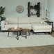 Lizzely Garden & Living Hoekbank design Darsiono 280cm bank beige ribstof loungebank zowel links als rechts bankstel Lizzely Garden & Living Hoekbank design Darsiono 280cm bank beige ribstof loungebank zowel links als rechts bankstel