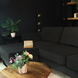 Lizzely Garden & Living Hoekbank design Darsiono 280cm bank antraciet ribstof loungebank zowel links als rechts bankstel Lizzely Garden & Living Hoekbank design Darsiono 280cm bank antraciet ribstof loungebank zowel links als rechts bankstel