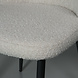 Lizzely Garden & Living Eetkamerstoel Coco boucle wit eetstoel