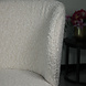 Lizzely Garden & Living Eetkamerstoel Coco boucle wit eetstoel