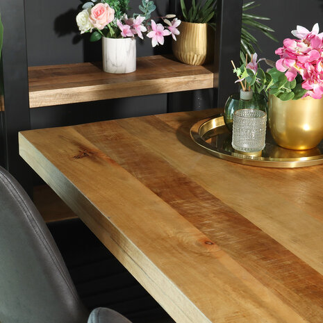 Lizzely Garden & Living Eettafel rechthoekig mangohout Xavier lichtbruin 180cm duurzaam tafel met X-poot mango eetkamertafel rechthoek hout Lizzely Garden & Living Eettafel rechthoekig mangohout Xavier lichtbruin 180cm duurzaam tafel met X-poot mango eetkamertafel rechthoek hout