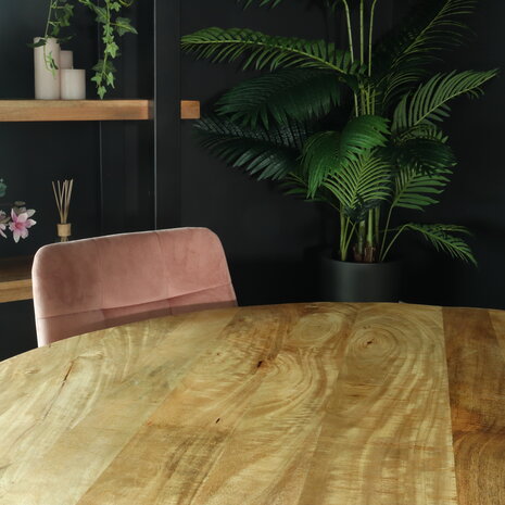 Lizzely Garden & Living Eettafel rond mangohout 130cm Jones lichtbruin ronde industriële tafel duurzaam mango eetkamertafel Lizzely Garden & Living Eettafel rond mangohout 130cm Jones lichtbruin ronde industriële tafel duurzaam mango eetkamertafel