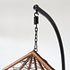 Lizzely Garden & Living Egg Hangstoel roundabout beige Lizzely Garden & Living Egg Hangstoel roundabout beige