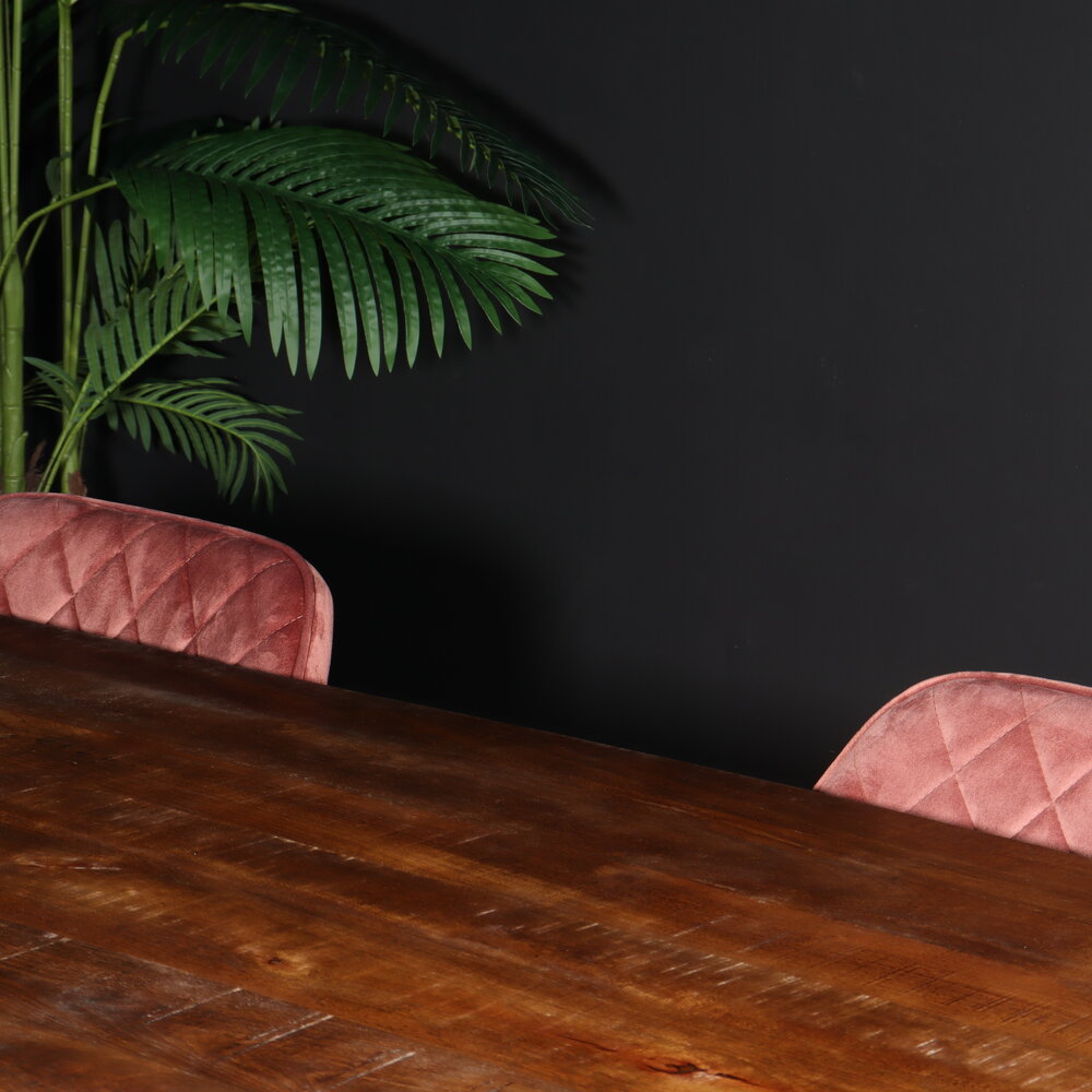 Eettafel langwerpig mangohout 180cm John langwerpige tafel duurzaam mango eetkamertafel Eettafel langwerpig mangohout 180cm John langwerpige tafel duurzaam mango eetkamertafel