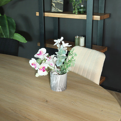 Lizzely Garden & Living Eettafel ovaal 210cm Rato lichtbruin ovale tafel Lizzely Garden & Living Eettafel ovaal 210cm Rato lichtbruin ovale tafel