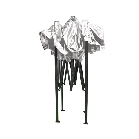 Lizzely Garden & Living Easy up 2x2m wit luxe zonder zijwanden partytent opvouwbaar