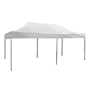 Lizzely Garden & Living Easy up 3x6m wit luxe zonder zijwanden partytent opvouwbaar Lizzely Garden & Living Easy up 3x6m wit luxe zonder zijwanden partytent opvouwbaar