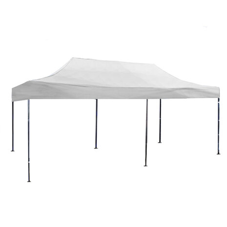 Lizzely Garden & Living Easy up 3x6m wit luxe zonder zijwanden partytent opvouwbaar Lizzely Garden & Living Easy up 3x6m wit luxe zonder zijwanden partytent opvouwbaar