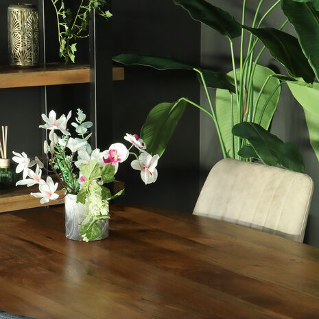 Lizzely Garden & Living Eettafel deens ovaal mangohout 160cm Austin bruin ovale tafel duurzaam mango eetkamertafel Lizzely Garden & Living Eettafel deens ovaal mangohout 160cm Austin bruin ovale tafel duurzaam mango eetkamertafel