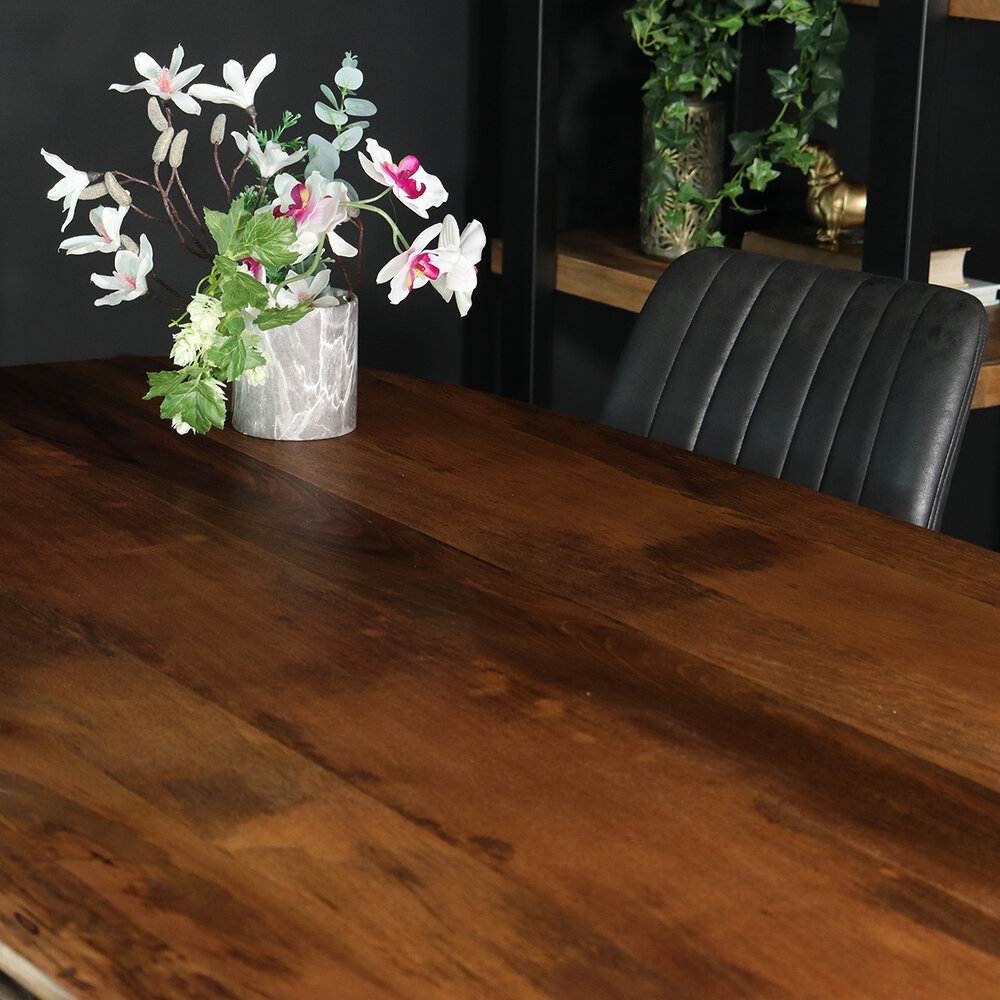 Eettafel deens ovaal mangohout 200cm Austin bruin ovale tafel duurzaam mango eetkamertafel Eettafel deens ovaal mangohout 200cm Austin bruin ovale tafel duurzaam mango eetkamertafel