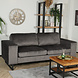 Lizzely Garden & Living Zitbank Zora 2,5-zits antraciet velvet bank stof bankstel Lizzely Garden & Living Zitbank Zora 2,5-zits antraciet velvet bank stof bankstel