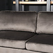 Lizzely Garden & Living Zitbank Zora 2,5-zits antraciet velvet bank stof bankstel Lizzely Garden & Living Zitbank Zora 2,5-zits antraciet velvet bank stof bankstel