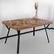 Lizzely Garden & Living Eettafel visgraat Danae 140x90cm acaciahout tafel rechthoekig Lizzely Garden & Living Eettafel visgraat Danae 140x90cm acaciahout tafel rechthoekig