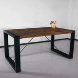 Lizzely Garden & Living Eettafel rechthoekig Jonas 160x90cm mangohout duurzaam mango tafel Lizzely Garden & Living Eettafel rechthoekig Jonas 160x90cm mangohout duurzaam mango tafel