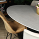 Lizzely Garden & Living Eettafel ovaal 160cm Figo marmerlook grijs ovale tafel steen Lizzely Garden & Living Eettafel ovaal 160cm Figo marmerlook grijs ovale tafel steen