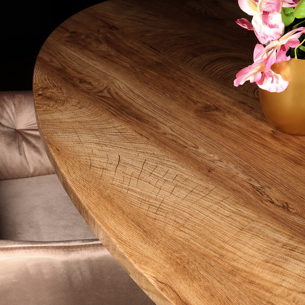 Eettafel ovaal 180cm Rato bruin ovale tafel Eettafel ovaal 180cm Rato bruin ovale tafel