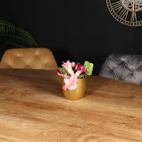 Lizzely Garden & Living Eettafel ovaal 180cm Rato bruin ovale tafel Lizzely Garden & Living Eettafel ovaal 180cm Rato bruin ovale tafel