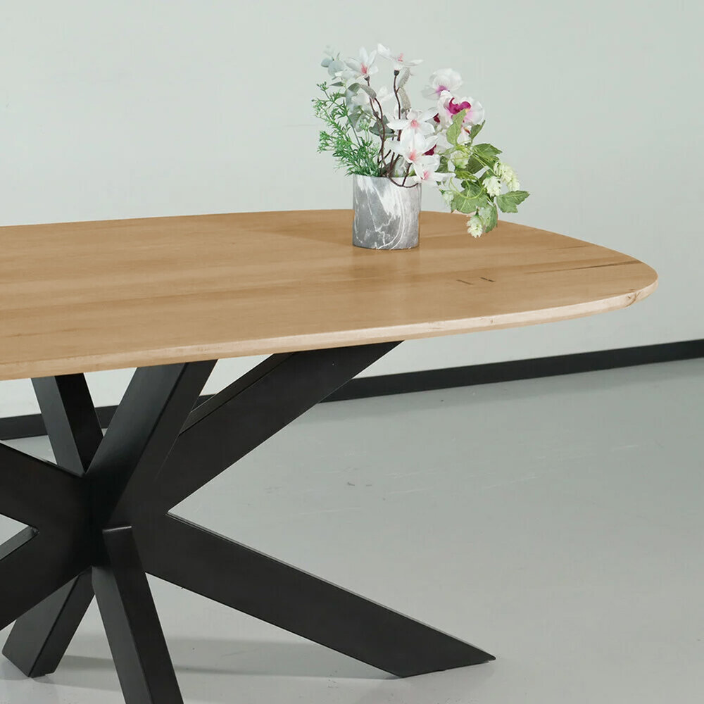 Eettafel deens ovaal mangohout 180cm Austin lichtbruin ovale tafel duurzaam mango eetkamertafel Eettafel deens ovaal mangohout 180cm Austin lichtbruin ovale tafel duurzaam mango eetkamertafel