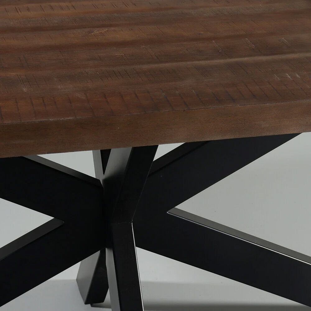 Eettafel langwerpig mangohout 180cm John langwerpige tafel duurzaam mango eetkamertafel Eettafel langwerpig mangohout 180cm John langwerpige tafel duurzaam mango eetkamertafel