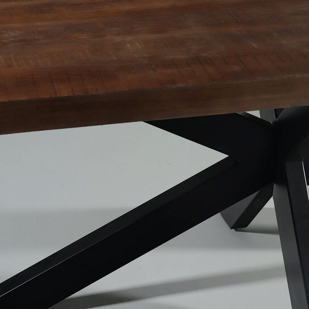 Eettafel langwerpig mangohout 180cm John langwerpige tafel duurzaam mango eetkamertafel Eettafel langwerpig mangohout 180cm John langwerpige tafel duurzaam mango eetkamertafel