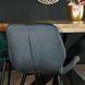 Lizzely Garden & Living Eetkamerstoel Vinnies antraciet velvet design stoel Lizzely Garden & Living Eetkamerstoel Vinnies antraciet velvet design stoel