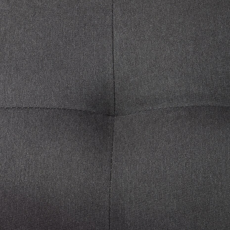 Lizzely Garden & Living Zitbank 2 zits Ghislaine bankje grijs bankstel 120cm stof bank