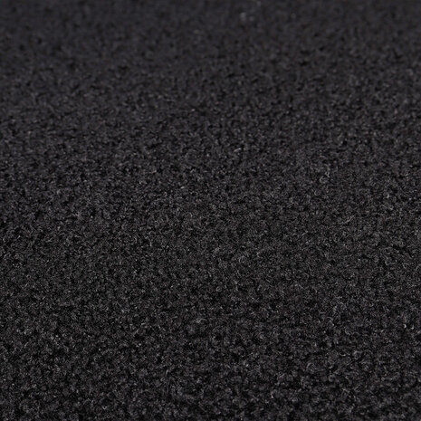 Lizzely Garden & Living Zitbank Belle 2 zits teddy zwart bankstel 140cm stof incl. 2 kussens bank