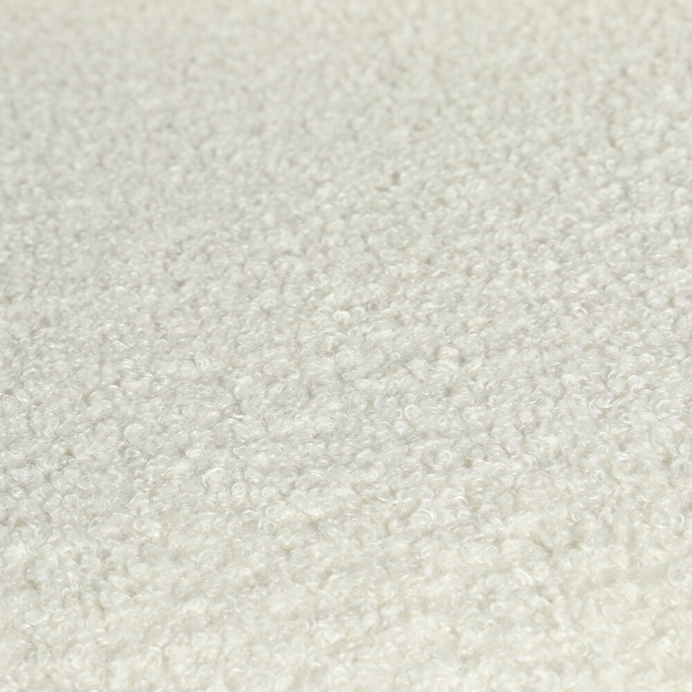 Zitbank Belle 2 zits teddy wit bankstel 140cm stof incl. 2 kussens bank