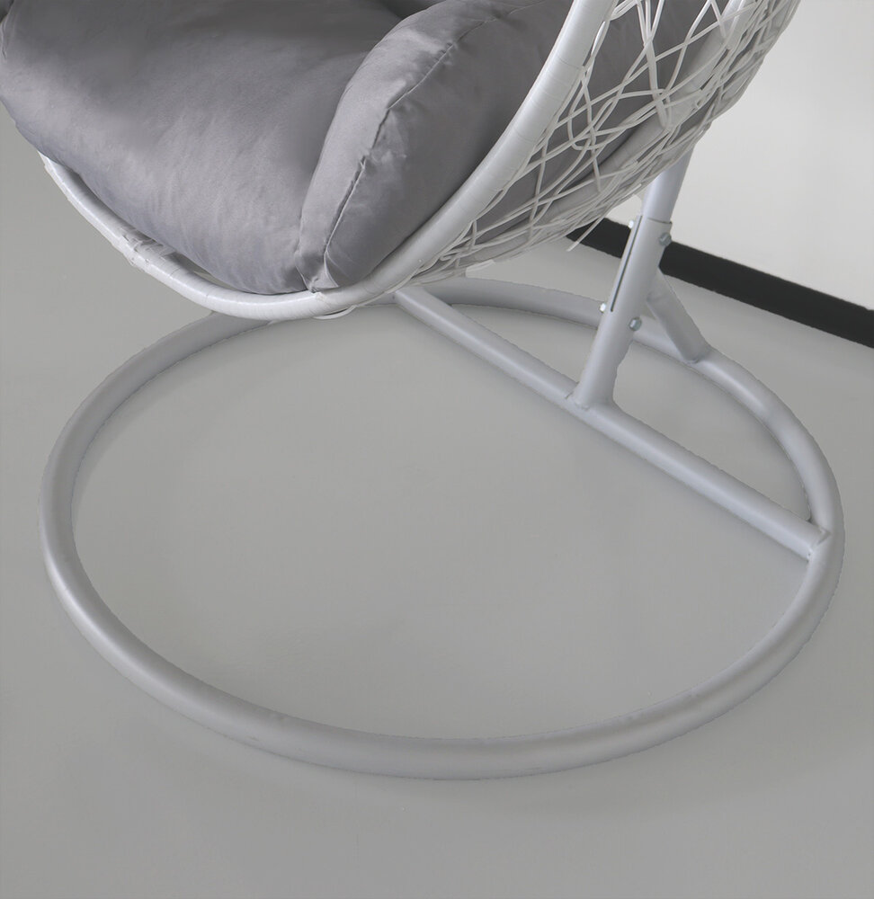 Egg Hangstoel roundabout grijs Egg Hangstoel roundabout grijs