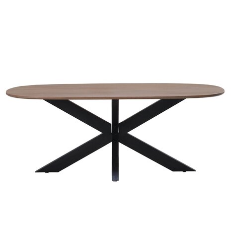 Lizzely Garden & Living Eettafel deens ovaal mangohout 180cm Austin walnoot bruin ovale tafel duurzaam mango eetkamertafel Lizzely Garden & Living Eettafel deens ovaal mangohout 180cm Austin walnoot bruin ovale tafel duurzaam mango eetkamertafel