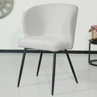 Eetkamerstoel teddy wit Felix eetstoel Eetkamerstoel teddy wit Felix eetstoel