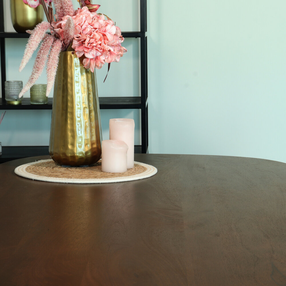 Eettafel deens ovaal mangohout 180cm Austin walnoot bruin ovale tafel duurzaam mango eetkamertafel Eettafel deens ovaal mangohout 180cm Austin walnoot bruin ovale tafel duurzaam mango eetkamertafel