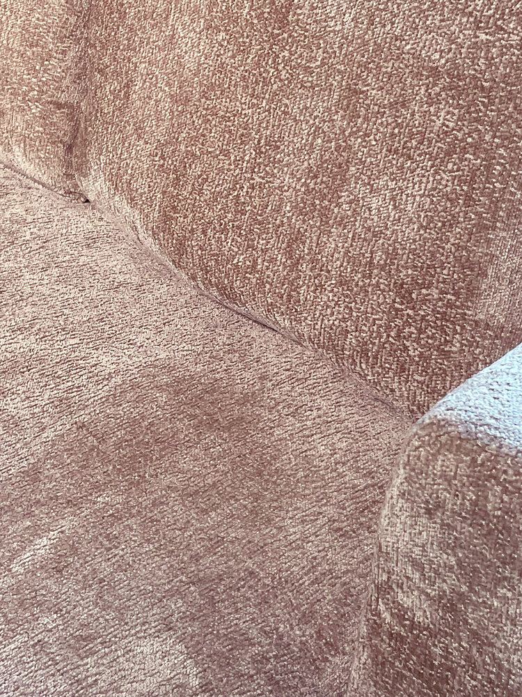 Hoekbank Lando 270cm bank taupe chenille bankstel bankstel links loungebank