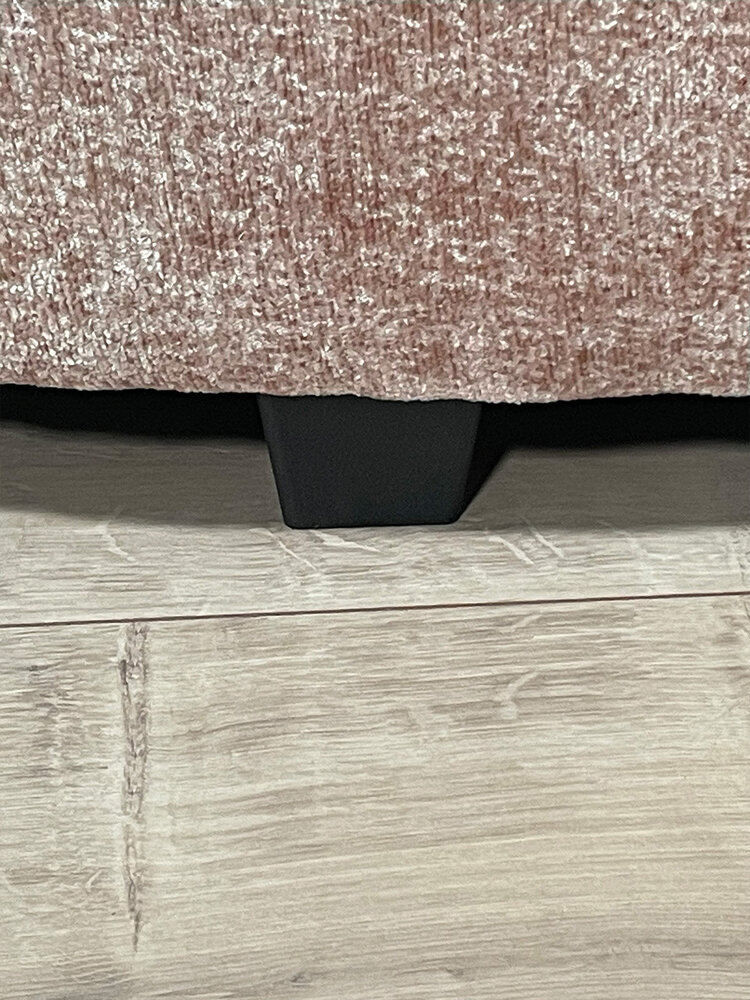 Hoekbank Lando 270cm bank taupe chenille bankstel bankstel links loungebank