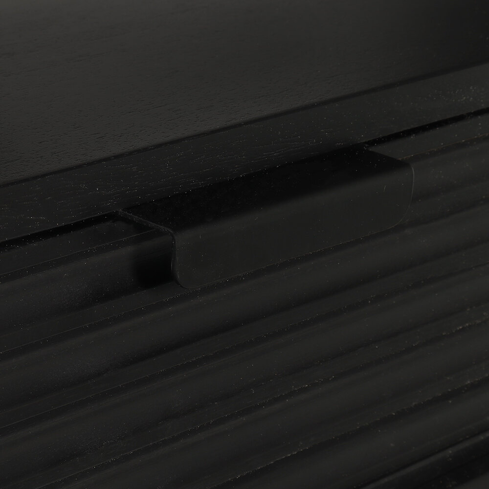 Kaptafel Georgia massief mangohout 2 lades 120cm zwart make-up tafel Kaptafel Georgia massief mangohout 2 lades 120cm zwart make-up tafel